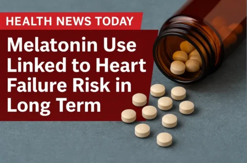 Health News Today: Melatonin Long-Term Use Linked to Higher Heart Failure Risk