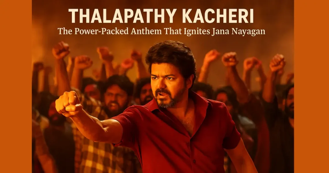 Thalapathy Kacheri: The Power-Packed Anthem That Ignites Jana Nayagan